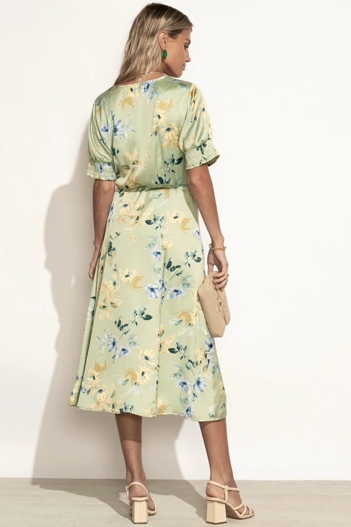 Budget π₯° ROKOKO Sophia Floral π Dress In Sage - FINAL SALE π Dresses π 5 ROKOKO Sophia Floral Dress In Sage - FINAL SALE Dresses