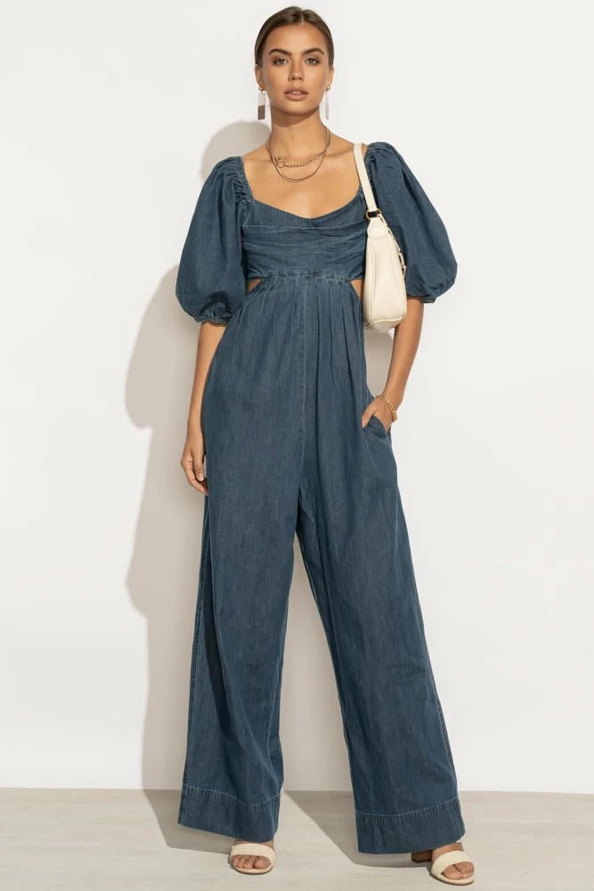 Best reviews of 💯 SINA Sierra Denim Jumpsuit - FINAL SALE ✨ 1 SINA Sierra Denim Jumpsuit - FINAL SALE