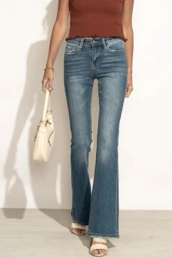 Plastic Vervet Kori Flared Jeans