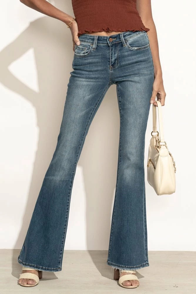 Outlet π Plastic Vervet Kori Flared π Jeans π 3 Plastic Vervet Kori Flared Jeans