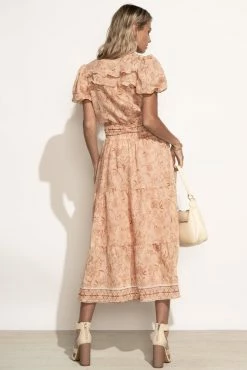 BLU PEPPER Sawyer Skirt In Peach - FINAL SALE