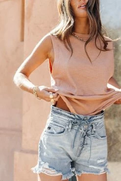 SINA Mason Ribbed Tank Top - FINAL SALE