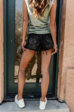 Wholesale π PLASTIC Vervet Lanaia Denim Shorts - FINAL SALE π 8 PLASTIC Vervet Lanaia Denim Shorts - FINAL SALE