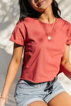 WORUI Sully Cropped Tee- FINAL SALE