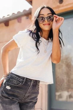 WORUI Sully Cropped Tee- FINAL SALE