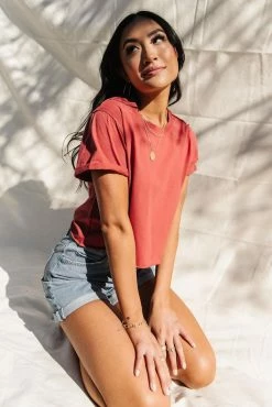 WORUI Sully Cropped Tee- FINAL SALE