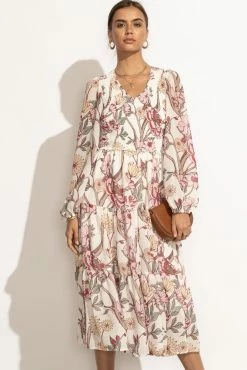 WORUI Samantha Midi Dress - FINAL SALE