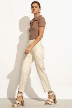 Best Sale 🧨 CALISTA Sandy Pants In Cream - FINAL SALE 🤩 15 CALISTA Sandy Pants In Cream - FINAL SALE