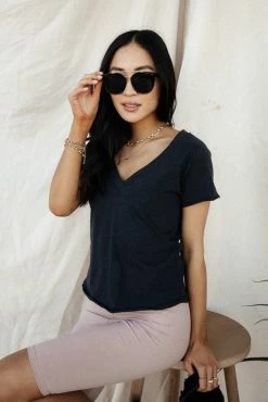 WORUI Naia V Neck Tee - FINAL SALE