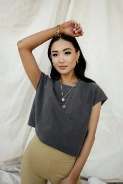 HYFVE Mikael Cropped Oversized Tee - FINAL SALE