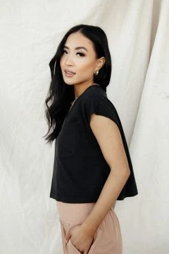 HYFVE Mikael Cropped Oversized Tee - FINAL SALE