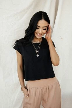 HYFVE Mikael Cropped Oversized Tee - FINAL SALE