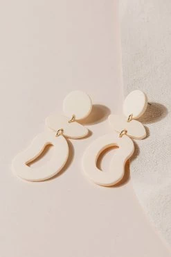 JUHU Bohemian Clay Earrings Jewelry