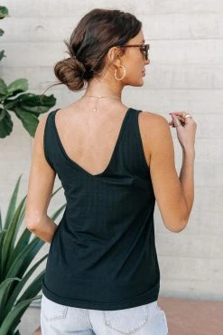Wholesale π Vero Moda Georgia Tank In Black - FINAL SALE β 9 Vero Moda Georgia Tank In Black - FINAL SALE