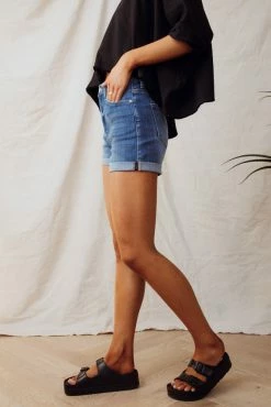 KanCan Rolled Cuff Shorts - FINAL SALE