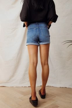 KanCan Rolled Cuff Shorts - FINAL SALE