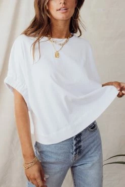 Flash Sale 🎉 WORUI Priyanka Oversized Top In Burgundy - FINAL SALE 👍 18 WORUI Priyanka Oversized Top In Burgundy - FINAL SALE