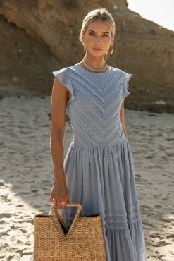 Buy βοΈ SINA Ulysses Maxi π Dress In Blue - FINAL SALE π€© 12 SINA Ulysses Maxi Dress In Blue - FINAL SALE