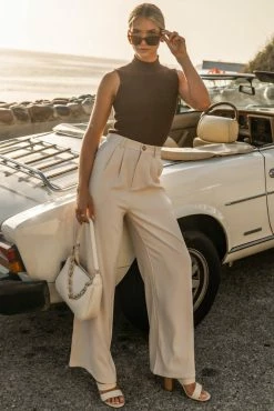 New π SINA Hana Ribbed Tank Top In Brown - FINAL SALE π 13 SINA Hana Ribbed Tank Top In Brown - FINAL SALE