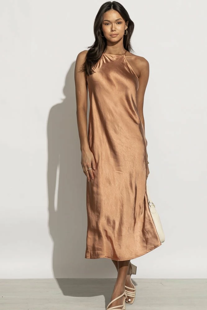 Cheapest ๐ DRESS FORUM Brynn Midi ๐ Dress In Orange - FINAL SALE ๐ 2 DRESS FORUM Brynn Midi Dress In Orange - FINAL SALE