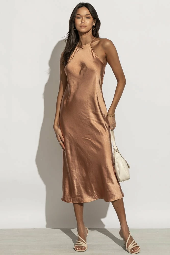 Cheapest ๐ DRESS FORUM Brynn Midi ๐ Dress In Orange - FINAL SALE ๐ 3 DRESS FORUM Brynn Midi Dress In Orange - FINAL SALE