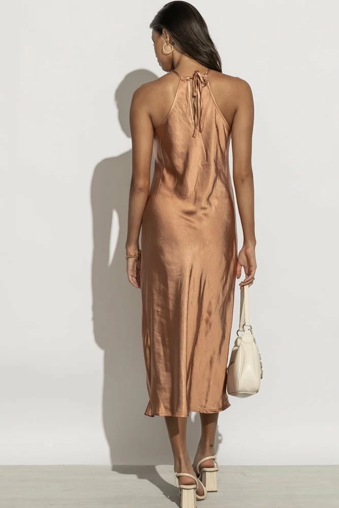 Cheapest ๐ DRESS FORUM Brynn Midi ๐ Dress In Orange - FINAL SALE ๐ 5 DRESS FORUM Brynn Midi Dress In Orange - FINAL SALE