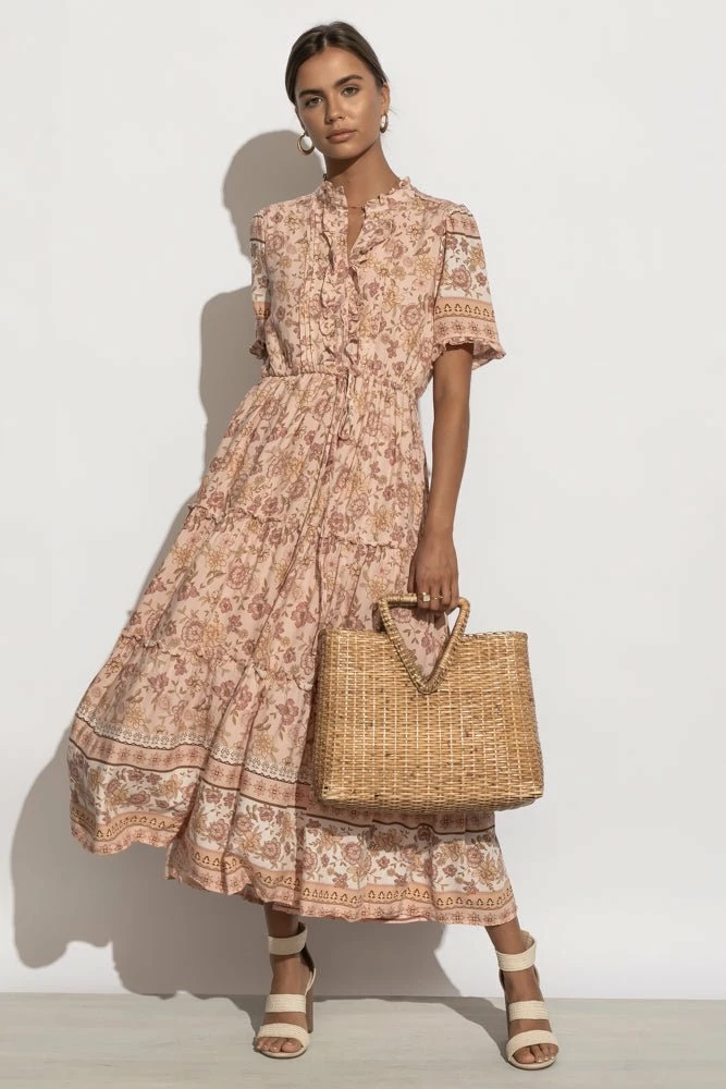 Best deal 𧨠IN LOOM Lexie Floral π Dress In Rose - FINAL SALE β 1 IN LOOM Lexie Floral Dress In Rose - FINAL SALE