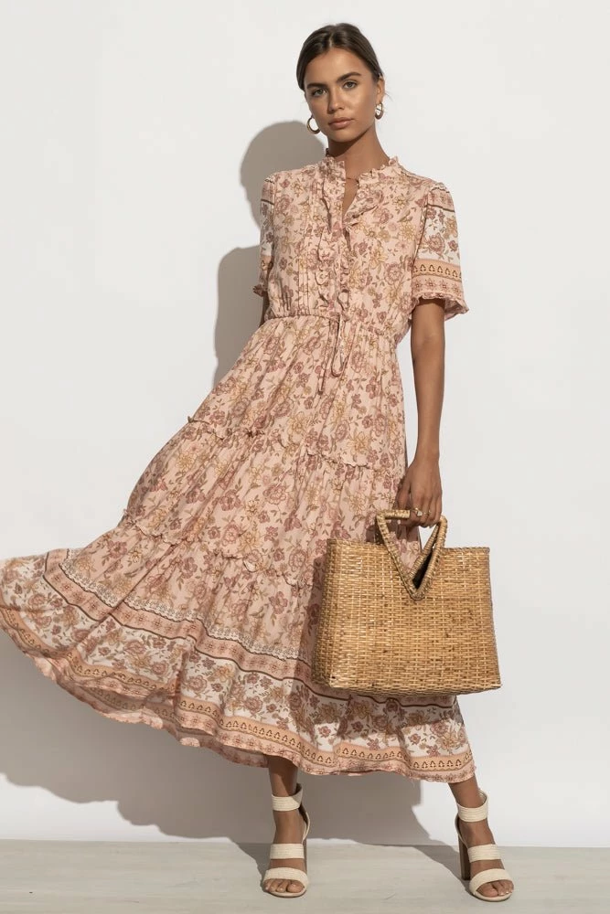 Best deal 𧨠IN LOOM Lexie Floral π Dress In Rose - FINAL SALE β 2 IN LOOM Lexie Floral Dress In Rose - FINAL SALE