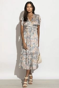 Best Pirce π WORUI Willa Ruffle π Dress In Lavender Floral π Dresses π₯° 8 WORUI Willa Ruffle Dress In Lavender Floral Dresses