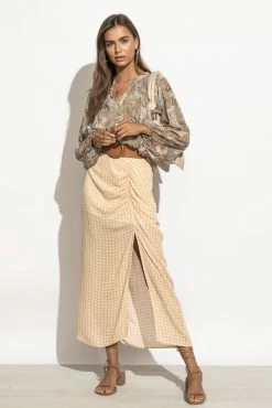 PROMESA Nora Midi Skirt - FINAL SALE