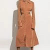AARON & AMBER Dresses Marianna Dress In Clay - FINAL SALE