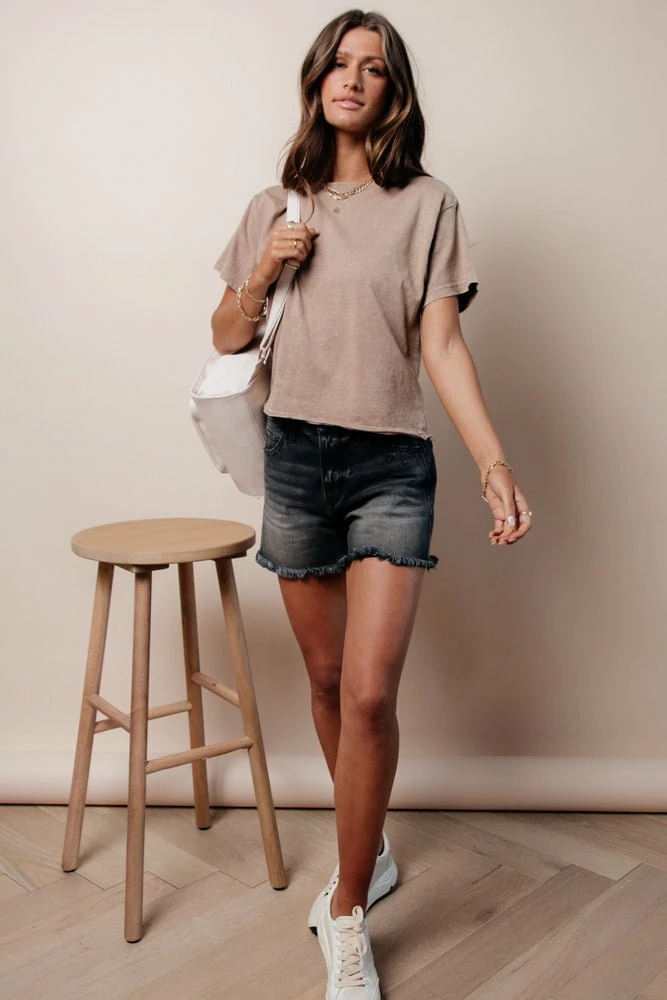 Best Pirce 😉 THREAD AND SUPPLY Buffy Boxy Cropped Top - FINAL SALE 👏 7 THREAD AND SUPPLY Buffy Boxy Cropped Top - FINAL SALE