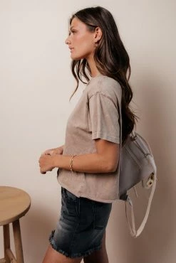 Best Pirce 😉 THREAD AND SUPPLY Buffy Boxy Cropped Top - FINAL SALE 👏 14 THREAD AND SUPPLY Buffy Boxy Cropped Top - FINAL SALE