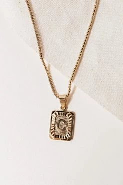 J&D JEWELRY Jaxon Initial Pendant Necklace - FINAL SALE