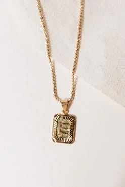 J&D JEWELRY Jaxon Initial Pendant Necklace - FINAL SALE