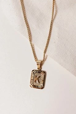 J&D JEWELRY Jaxon Initial Pendant Necklace - FINAL SALE