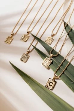 J&D JEWELRY Jaxon Initial Pendant Necklace - FINAL SALE