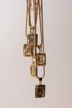 J&D JEWELRY Jaxon Initial Pendant Necklace - FINAL SALE