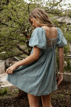 Deals π Mustard Seed Tori Romper π Dress In Blue π 8 Mustard Seed Tori Romper Dress In Blue