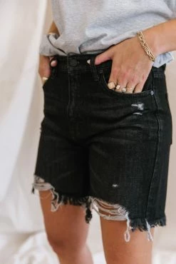 Kancan Maddie Denim Shorts- FINAL SALE