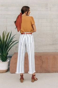 Best Pirce ๐ KanCan Striped Wide Leg Pants - FINAL SALE โ 12 KanCan Striped Wide Leg Pants - FINAL SALE