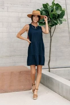 Deals ✔️ Vero Moda Gabrielle Navy 👗 Dress - FINAL SALE 👗 Dresses 🎁 11 Vero Moda Gabrielle Navy Dress - FINAL SALE Dresses