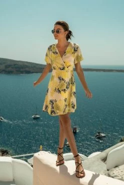 DRESS FORUM Shauna Wrap Dress - FINAL SALE