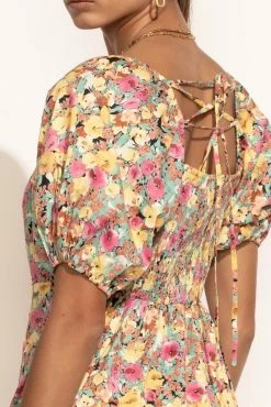 LUSH CLOTHING Della Mini Dress In Multi - FINAL SALE