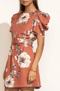 Hot Sale π€© CLOTHING COMPANY Elena Floral π Dress In Terra Cotta - FINAL SALE 𧨠9 CLOTHING COMPANY Elena Floral Dress In Terra Cotta - FINAL SALE