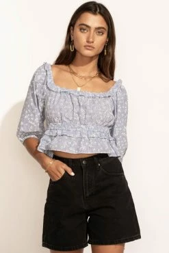 LUSH CLOTHING Cora Cropped Top - FINAL SALE