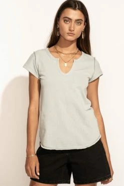 LA MIEL Zoe Tee In Blue
