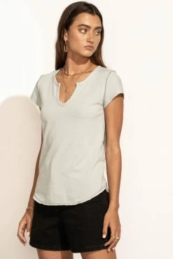 LA MIEL Zoe Tee In Blue