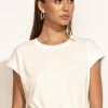 SINA Arlo Top In White - FINAL SALE