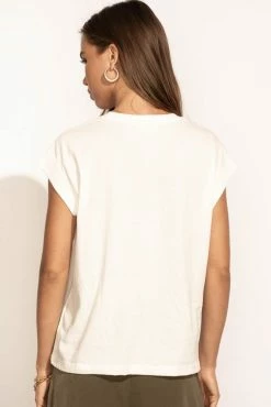 Wholesale ๐ SINA Arlo Top In White - FINAL SALE โจ 13 SINA Arlo Top In White - FINAL SALE